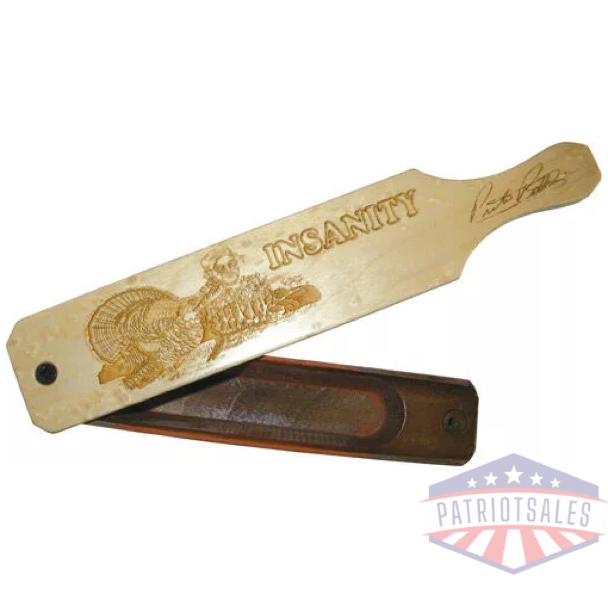 Pittman game calls insanity - box turkey call hand-tuned - image 1