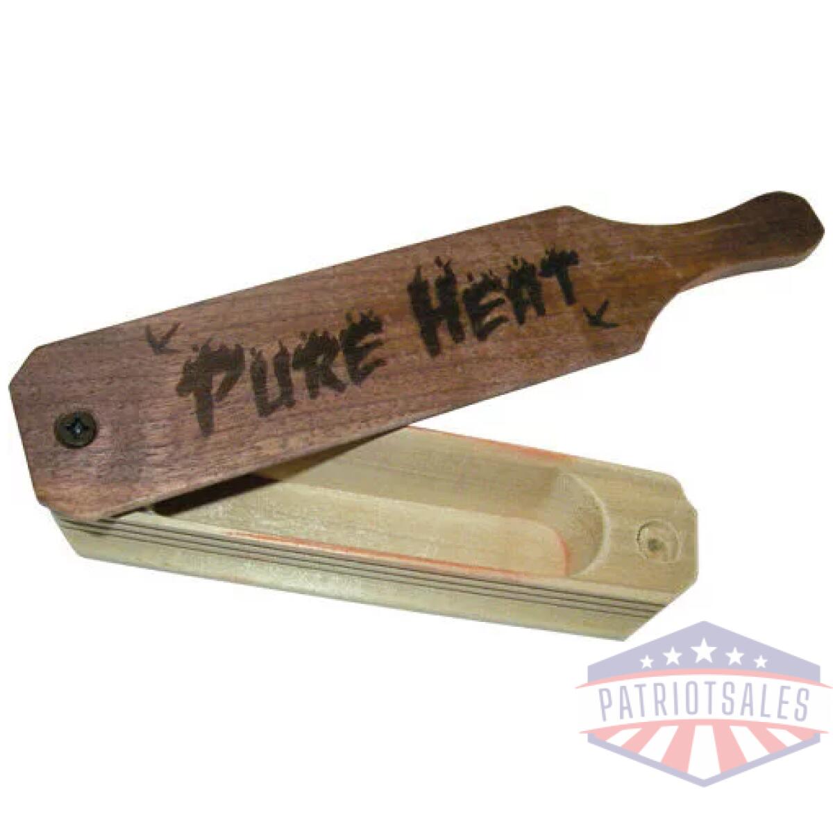 Pittman game calls pure heat - box turkey call hand-tuned - image 1