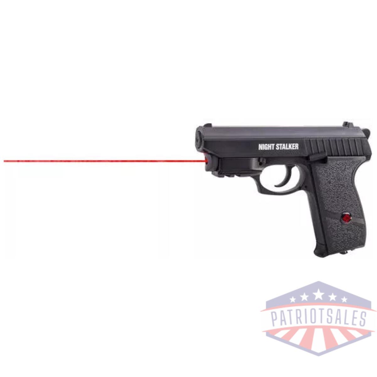 Crosman night stalker. 177 bb - co2 powered air pistol w/laser - image 1