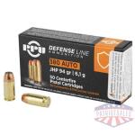 PPU 380ACP JHP 94GR 50/1000