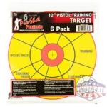 PROSHOT 12" BULLSEYE PISTOL TRNG 6PK