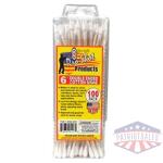 PRO-SHOT DBL END COTTON SWAB 100PK