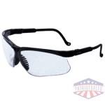 HOWARD LEIGHT GENESIS GLASSES - BLACK FRAME/CLEAR LENS - Image 2