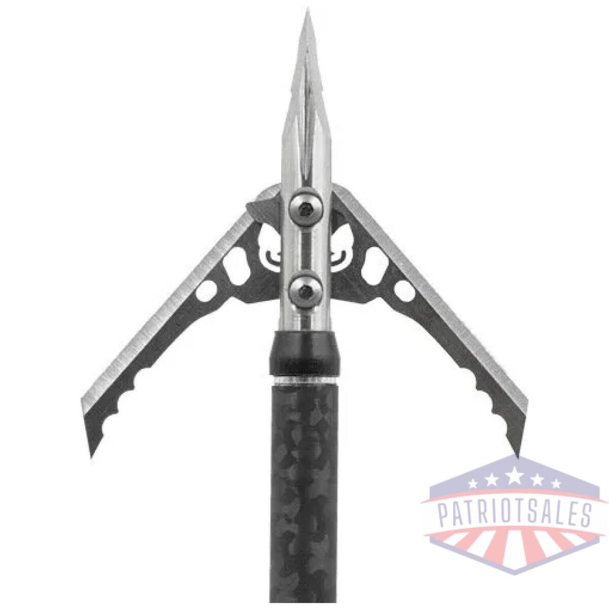 Rage broadhead hypodermic - trypan no-collar 100gr 2" 3pk - image 1