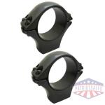 SAKO OPTILOCK RINGS - 30MM TUBE HIGH BLACK