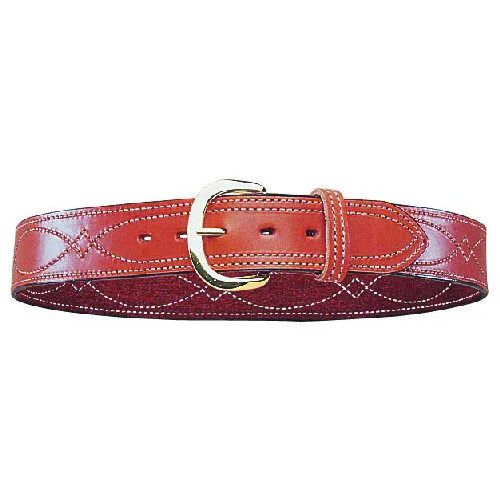 Safa-12288 Model b9 reversible fancy stitched belt, 1. 75 (45mm) - image 1