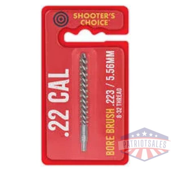 SHOOTERS CHOICE .22CAL BORE BRUSH 3"