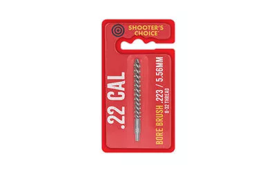 SHOOTERS CHOICE .22CAL BORE BRUSH 3"