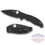 SPYDERCO MANIX 2 BLACK BLADE 3.375"