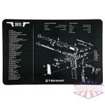 TEKMAT PISTOL MAT 1911 BLK