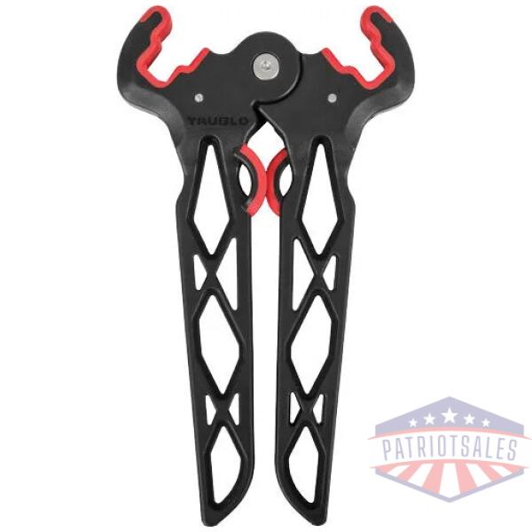 TRUGLO BOW STAND BOW-JACK - 7.25" BLACK/RED