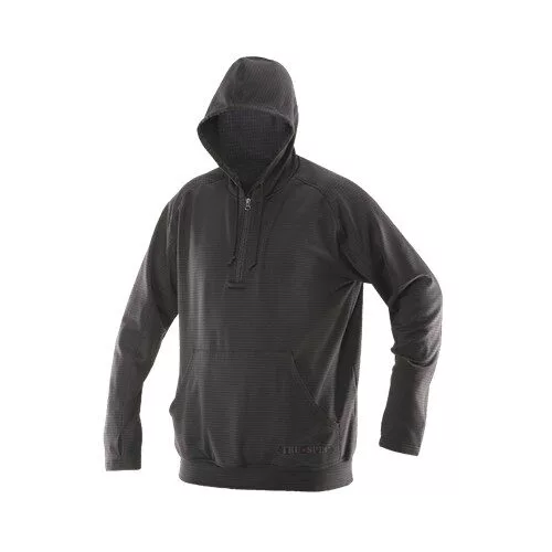Tsp-2422003 Grid fleece hoodie - image 1