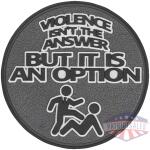 Violence Isn't Morale Patch (6 PACK)