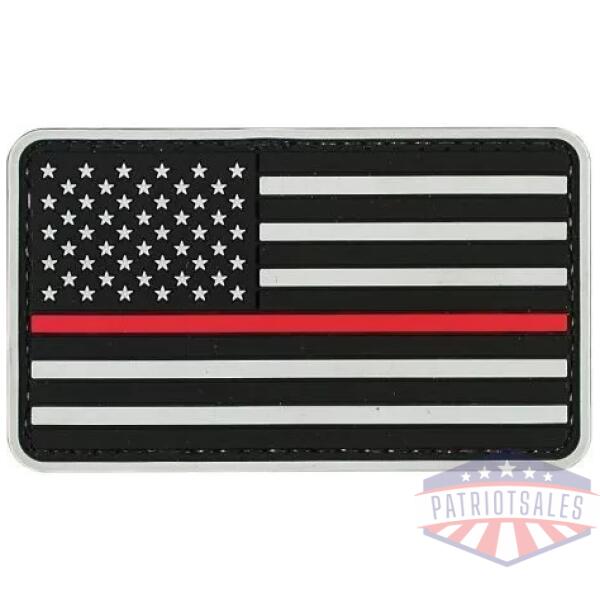 American Flag Red Line Patch