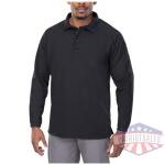 Vertx Coldblack Men's Long Sleeve Polo