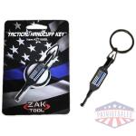 SWIVEL KEY/ Thin Blue Line