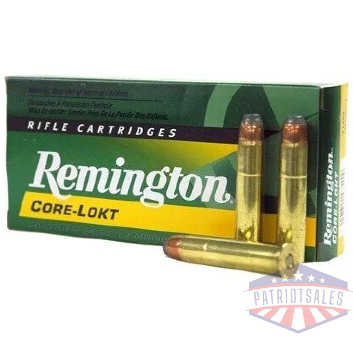 Remington 45-70 gov 405gr - core-lokt jsp 20rd 10bx/cs - image 2