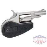 NAA MINI-REVOLVER 22LR 1-5/8" - S/S MATTE W/ HOLSTER GRIP - Image 3