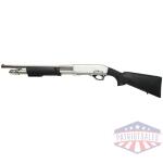 IVER JOHNSON PUMP 12GA 3" 18" - CYLINDER NICKEL SYNTHETIC - Image 2