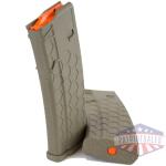 Sentry Hexmag Series 2 AR-15/M4/M16 Rifle Magazine FDE with Orange Follower .223/5.56x45mm 30/rd
