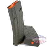 Sentry Hexmag Series 2 AR-15/M4/M16 Rifle Magazine OD Green with Orange Follower .223/5.56x45mm 30/rd