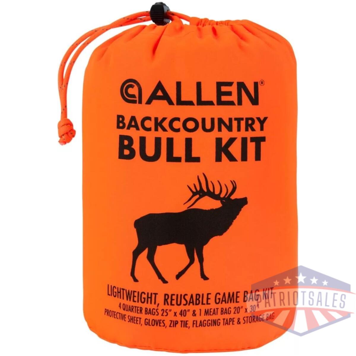 Allen backcountry bull kit game bags - image 1