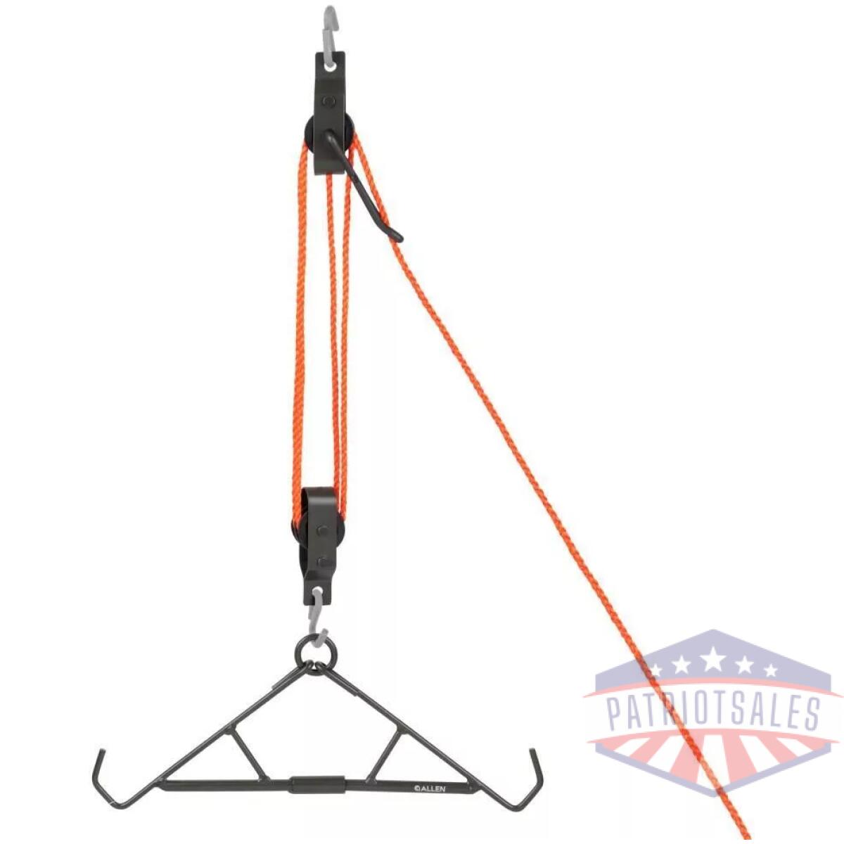 Allen takedown gambrel and hoist steel 500 lbs orange - image 1