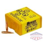 Berger Match Grade Target Bullets 7mm .284" 180 gr HYBRID TARGET 100/box