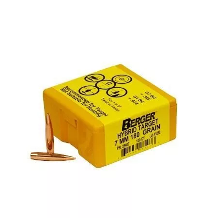 Https3A2F2Fmedia.chattanoogashooting.com2Fimages2Fproduct2Fbb284072Fbb28407.Webp Berger match grade target bullets 7mm. 284" 180 gr hybrid target 100/box - image 1
