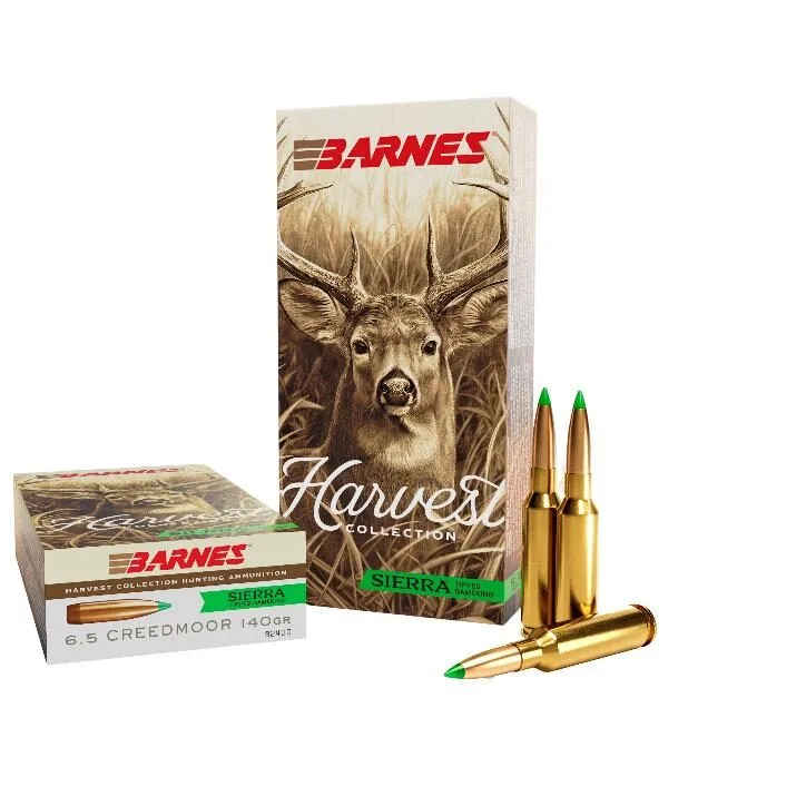 Https3A2F2Fmedia.chattanoogashooting.com2Fimages2Fproduct2Fbx324002Fbx32401_23 Barnes harvest sierra tipped gameking ammunition 6. 5 creedmoor 140gr pt 2700 fps 20/ct - image 1