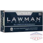Speer Lawman Handgun Ammunition .357 SIG 125 gr TMJ 1350 fps 50/ct