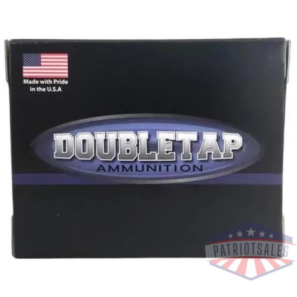 double tap dt lead free handgun ammunition .40 s&w 125gr sc-hp 1600 fps 20/ct