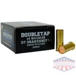 Double Tap DT Snake Shot Handgun Ammunition .44 Mag 200gr #9 Shot 1000 fps 20/ct