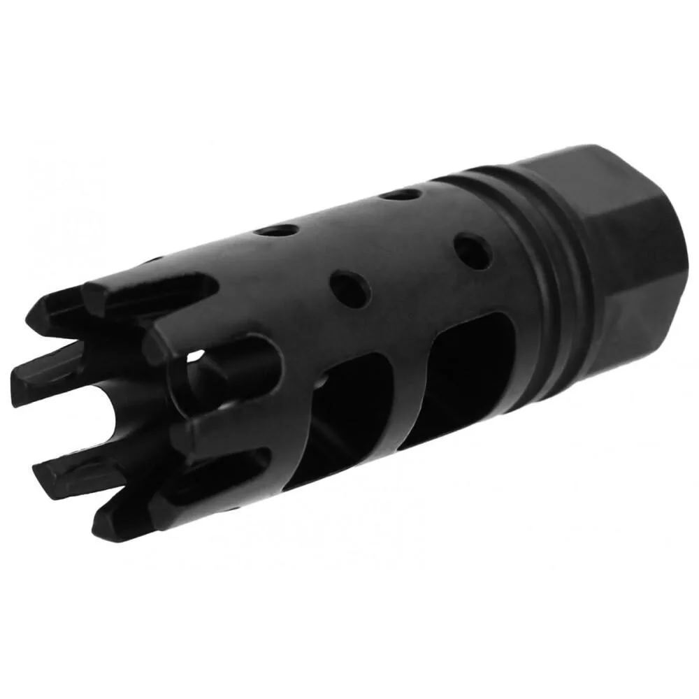Https3A2F2Fmedia.chattanoogashooting.com2Fimages2Fproduct2Fefmz10243B2Fefmz10243B-1_1.Webp Tacfire 6-slot muzzle brake. 308 5/8x24 black - image 1
