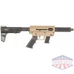 JRC Spark Survival System 9mm Luger 15rd Glock Magazine 6.5" & 17" Barrels Brace FDE Bag