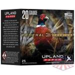 Federal Premium Upland Paper Shotshells 20ga 2-3/4" 1oz 1250 fps #4 25/ct