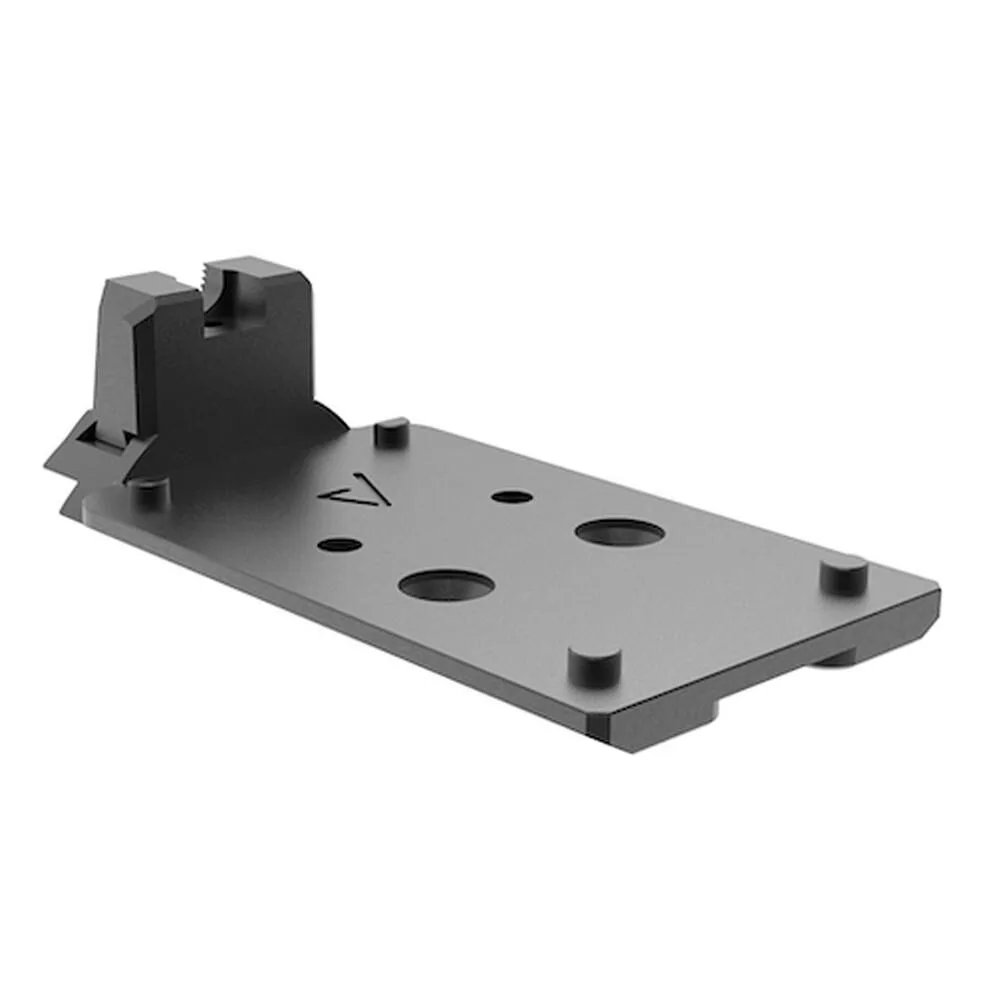 Https3A2F2Fmedia.chattanoogashooting.com2Fimages2Fproduct2Ffkph5077N509Pltret2Ffkph5077N509Pltret Springfield armory agency optic system mounting plate 1911 ds for holosun 509 black - image 1