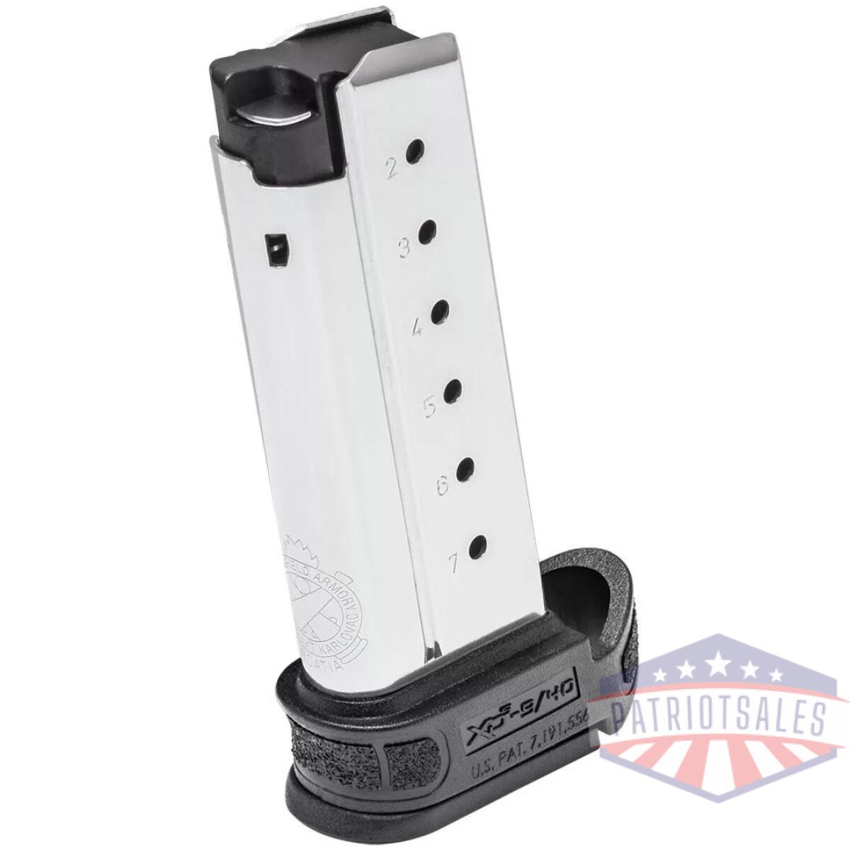 Springfield xd-s mod. 2 extended magazine. 40 sw 7/rd - image 1