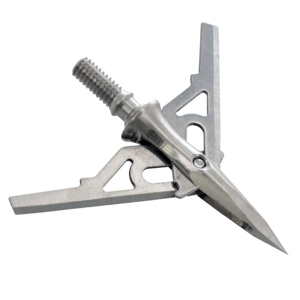 Https3A2F2Fmedia.chattanoogashooting.com2Fimages2Fproduct2Fgmnapverd100Ss2Fgmnapverd100Ss1.Webp Nap verdict 100 ss mechanical broadhead 100gr 2" cutting dia 400 fps 3/pack - image 1