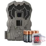 stealthcam qv18k trail camera 18mp 18 ir w/distressed finish - batteries & 16gb sd card