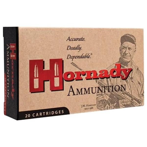 Https3A2F2Fmedia.chattanoogashooting.com2Fimages2Fproduct2Fho913182Fho91318-1 Hornady custom rifle ammunition. 358 win 200 gr sp 2475 fps 20/box - image 1