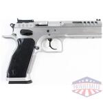 IFG Tanfoglio Defiant Stock Master 9mm Luger 17rd(2) 4.75" Barrel Hard Chrome
