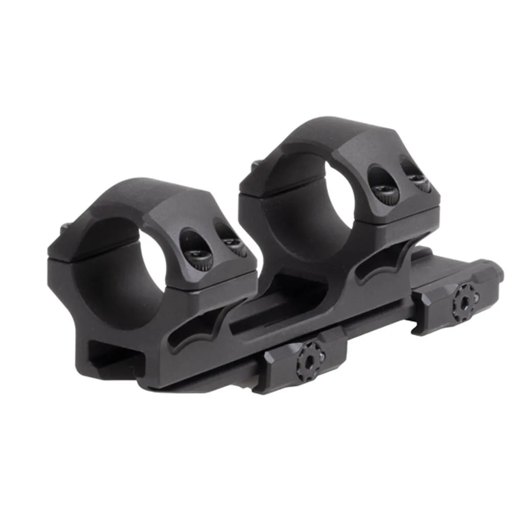 Https3A2F2Fmedia.chattanoogashooting.com2Fimages2Fproduct2Fliair11834Q2Fliair11834Q Leapers 1-piece utg accu-sync qr cantilever mount 1" medium 34mm offset - matte black - image 1