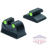 Meprolight Tru-Dot Green Fixed Night Sights for Baby Eagle