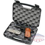 MTM Snap-Latch Single Handgun Case for Up to 4" Barrels - Black