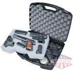 MTM Snap-Latch Four 4 Pistol Case for Up to 8" Barrel - Black