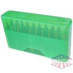 MTM J-20 Slip Top Ammo Box Clear Green