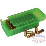 MTM Side Slide Handgun Ammo Box 45 ACP Clear Green