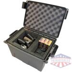 MTM Tactical Pistol Handgun Case Fits 4 Handguns Dark Earth