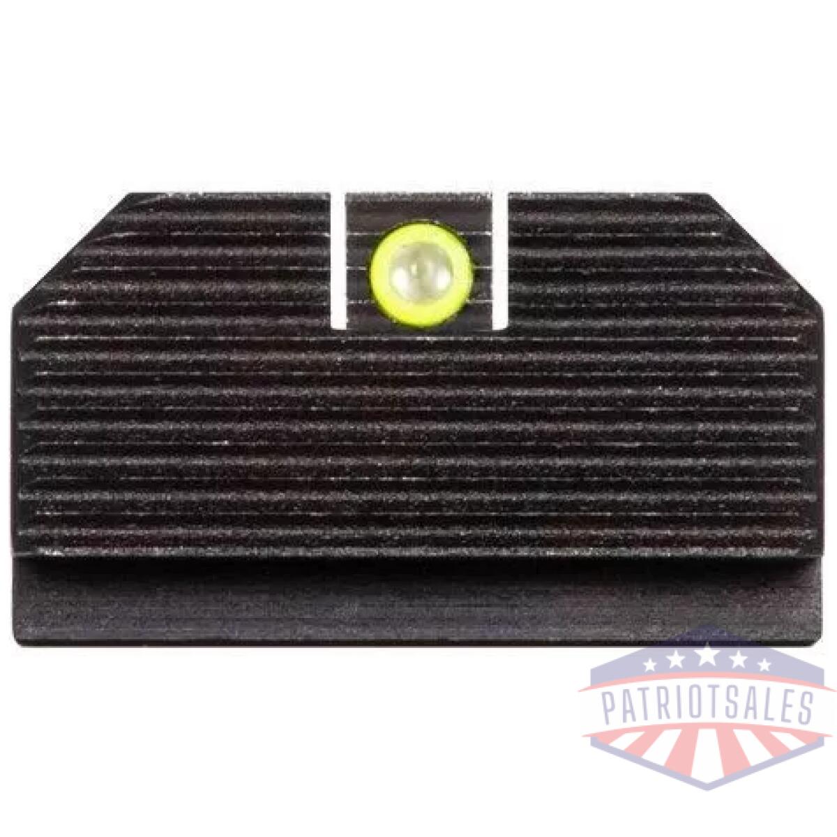 Night fision optics ready stealth night sight set yellow front blank back for glock - image 1